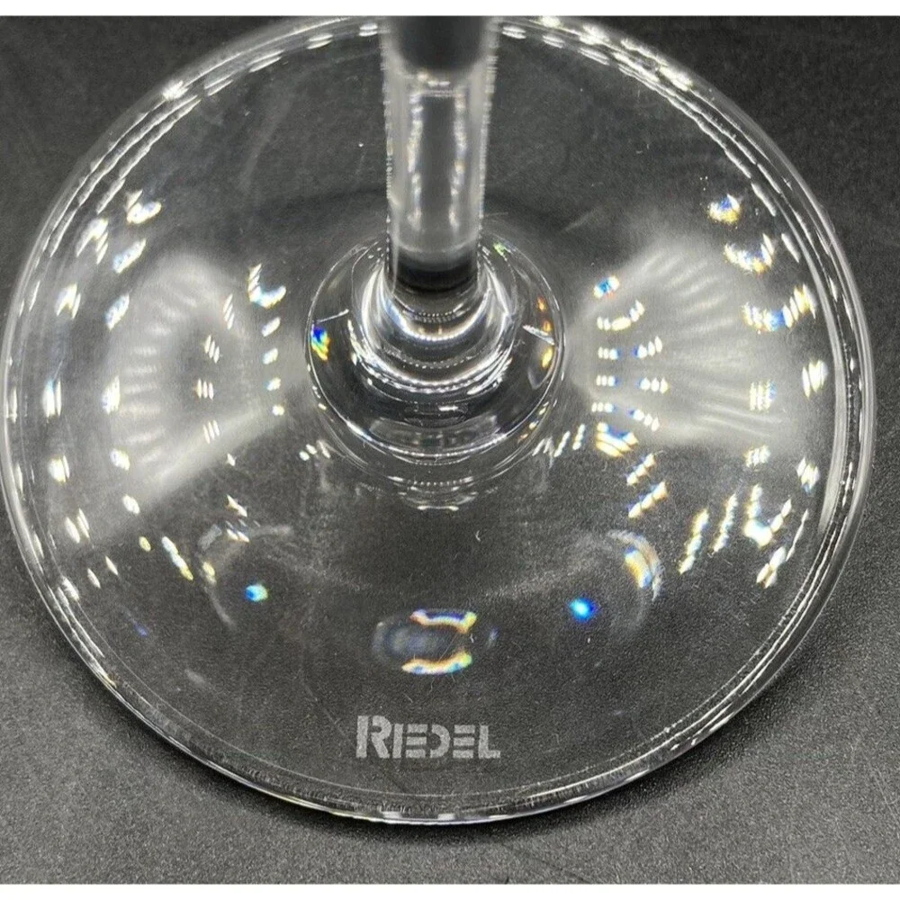 2 Set Riedel Tyrol Lead Crystal Stemmed Wine Glasses 12 oz Made in Germany